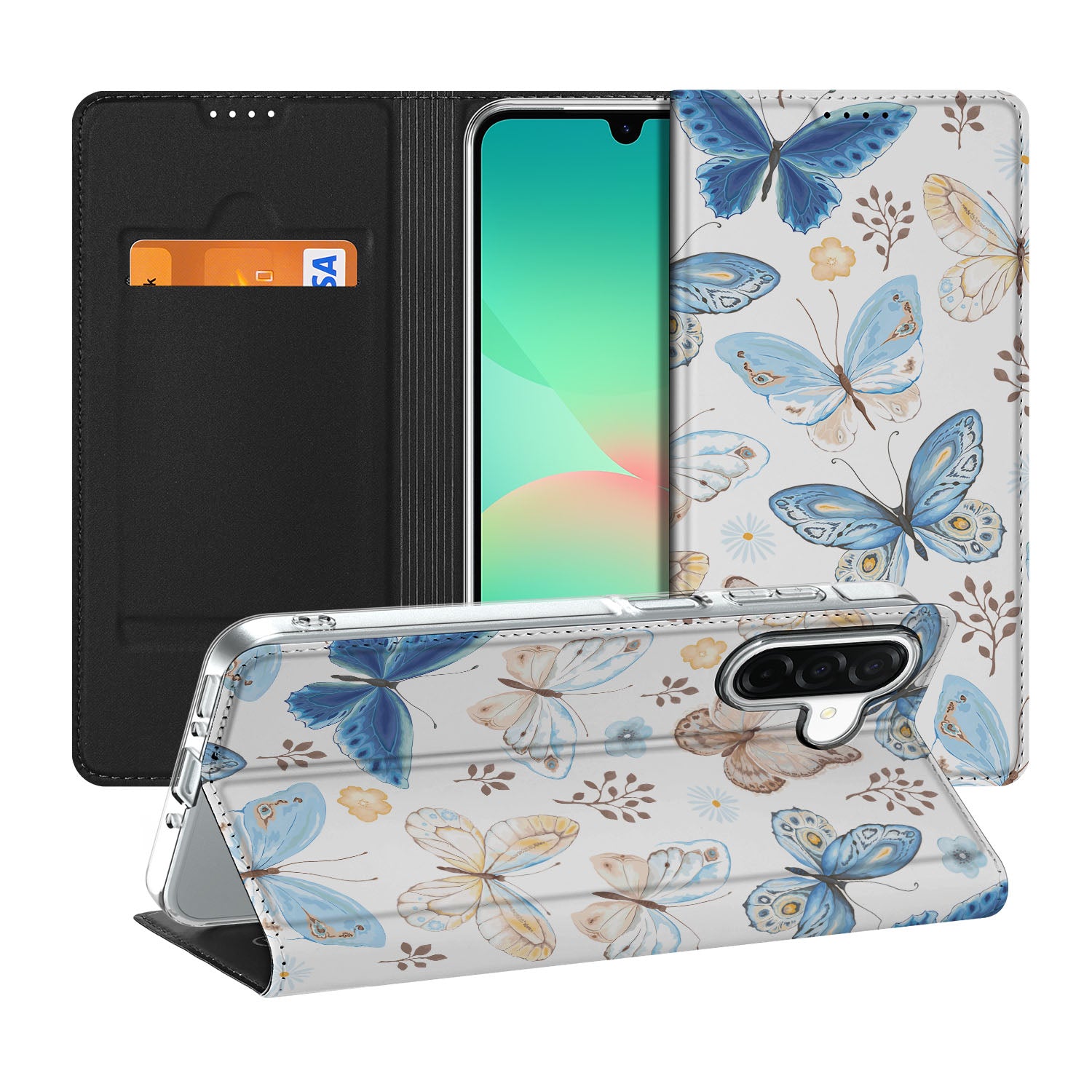 Samsung Galaxy A26 Hoesje maken Vlinder design voorkant