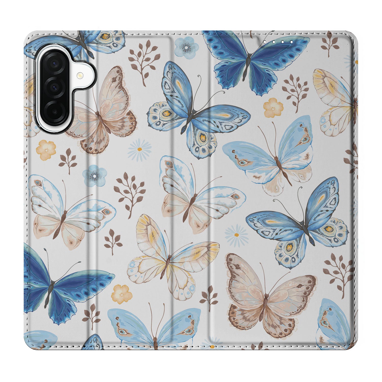 Samsung Galaxy A26 Hoesje maken Vlinder design bovenaanzicht