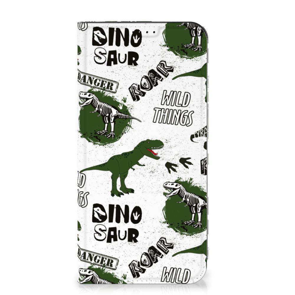 Samsung Galaxy A55 Hoesje maken Dinosaurus dino print voorkant