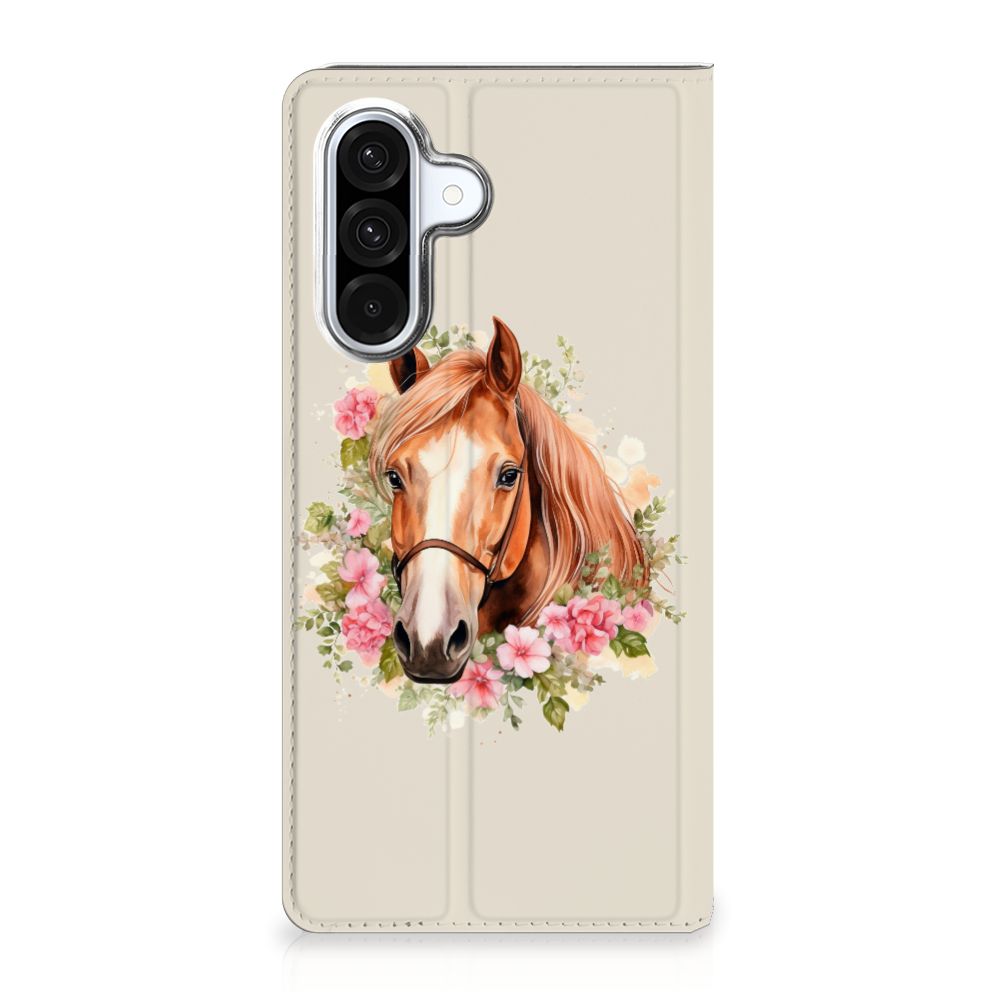 Samsung Galaxy A56 Hoesje maken A36 Paard voorkant