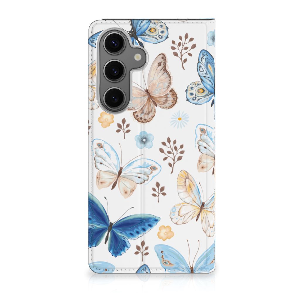 Samsung Galaxy S24FE Hoesje maken Vlinder design voorkant