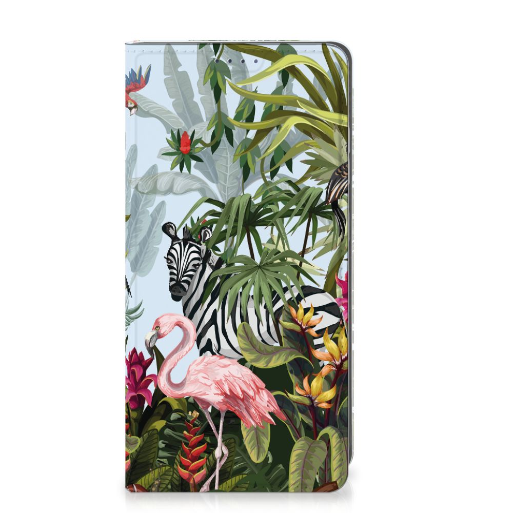 Samsung Galaxy S25 Hoesje maken Jungle design tropisch vooraanzicht