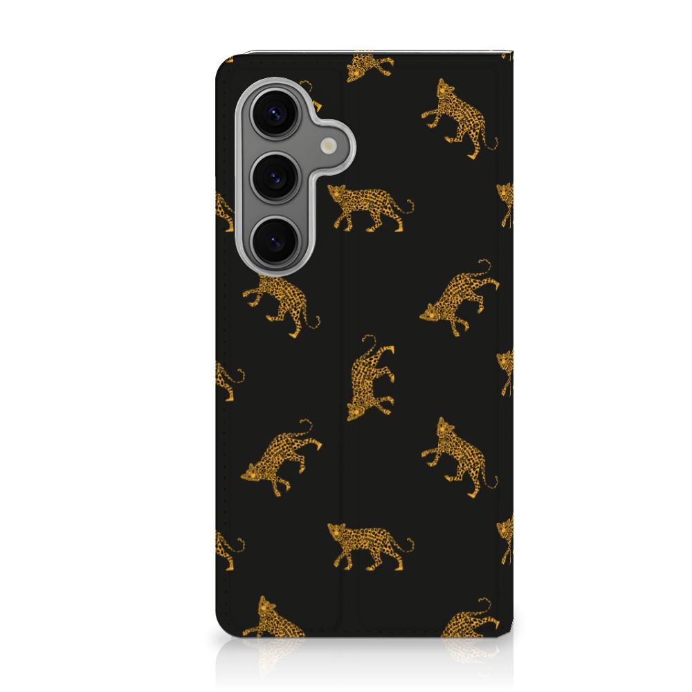 Samsung Galaxy S25 Hoesje maken Leopards design voorkant
