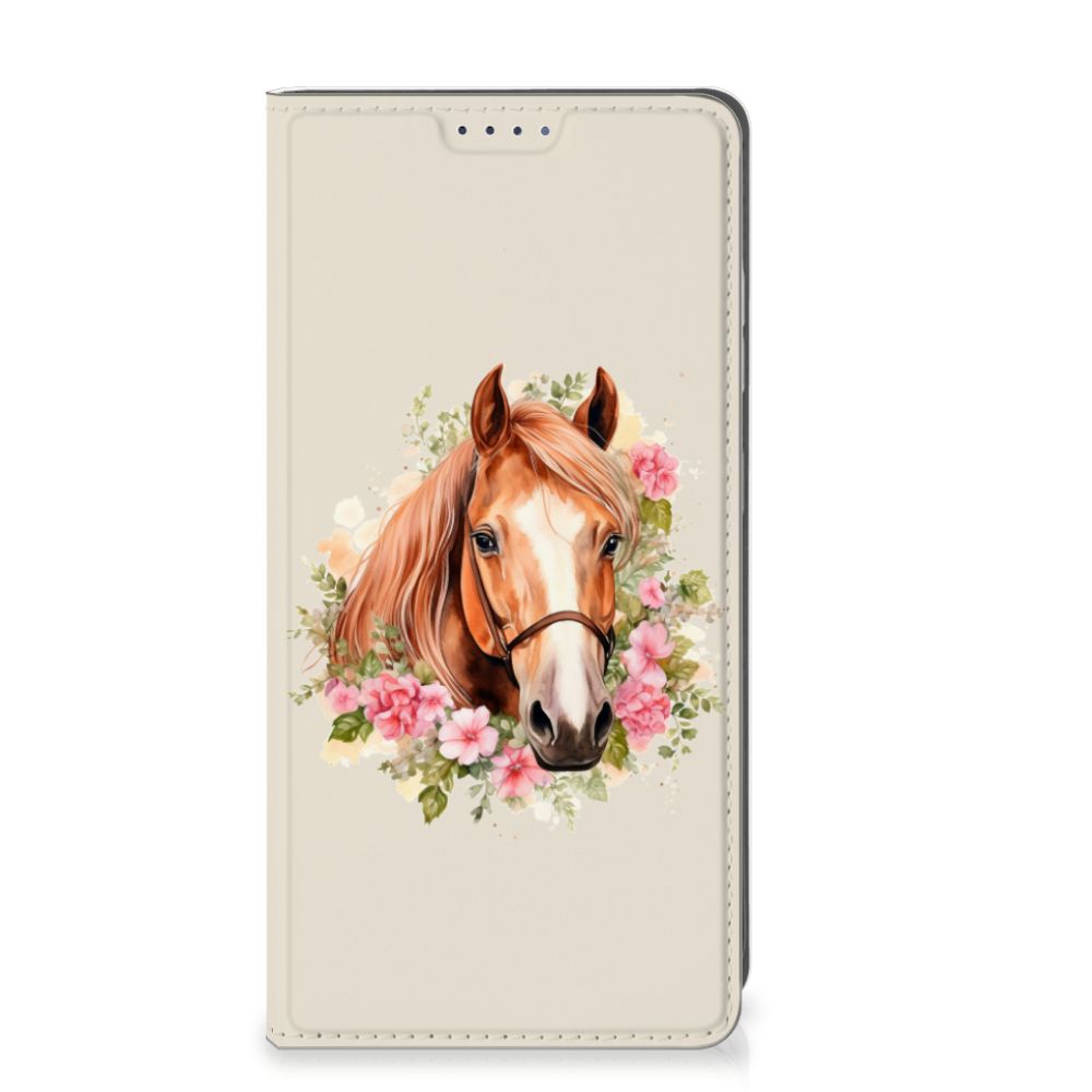 Samsung Galaxy S25 hoesje maken paard design voorkant