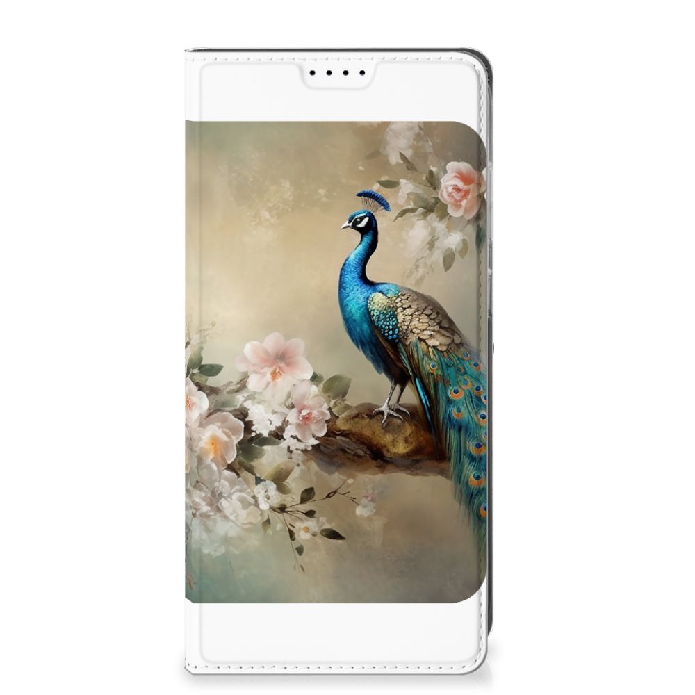 Samsung Galaxy S25 Plus Hoesje maken Peacock design voorkant