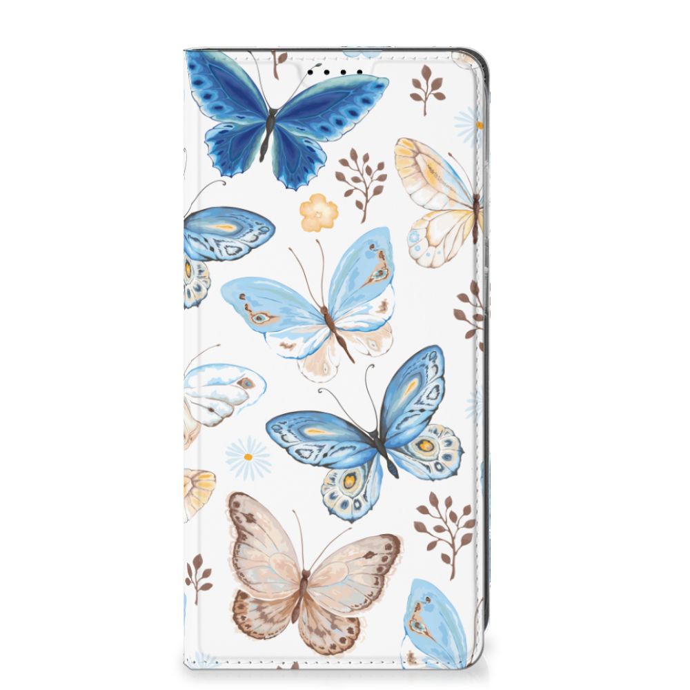 Samsung Galaxy S25 Plus Hoesje maken Vlinder design vooraanzicht