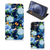 Hoesje maken voor iPhone 12 Mini IJsvogel met bloemen en vlinders, kleurrijk design đ¸