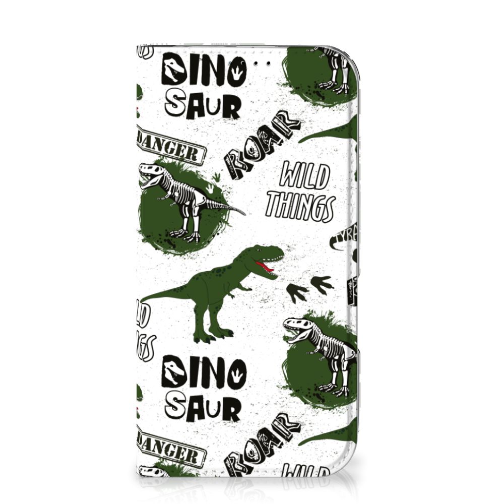 Hoesje maken voor iPhone 16 Dinosaurus dino design voorkant