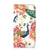 Hoesje maken voor iPhone 16 Pink Peacock hoesje Pauw met Bloemen vooraanzicht