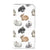 Hoesje maken voor iPhone 16 Pro Konijntjes konijnen design voorkant