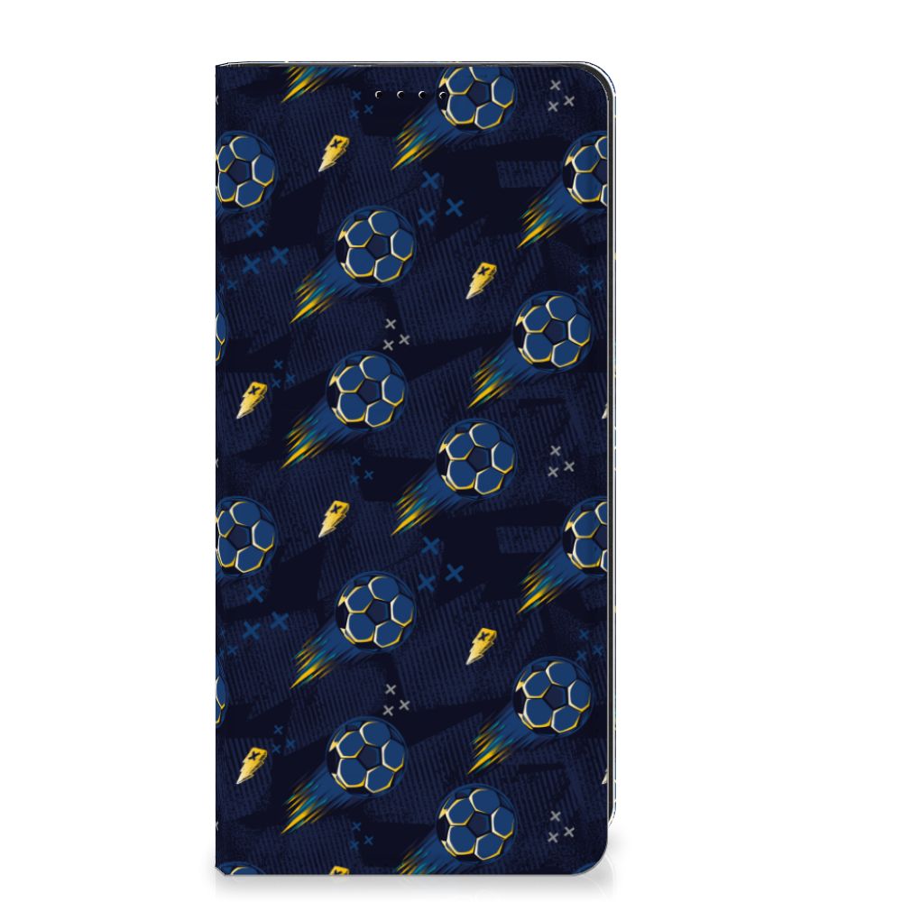 OnePlus 12 Hoesje met Magneet voor OnePlus 12 Voetbal design voetbal aanzicht