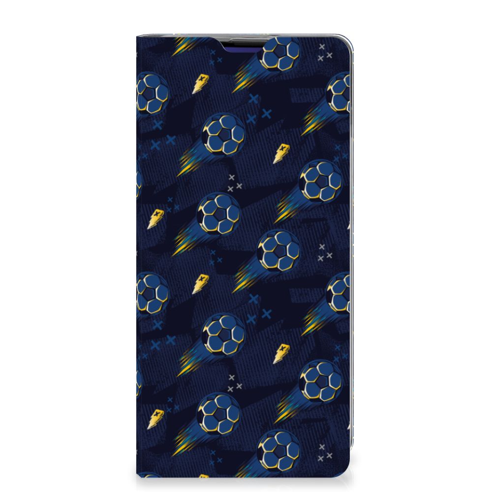 Hoesje met Magneet voor Samsung Galaxy S10 Plus Voetbal
