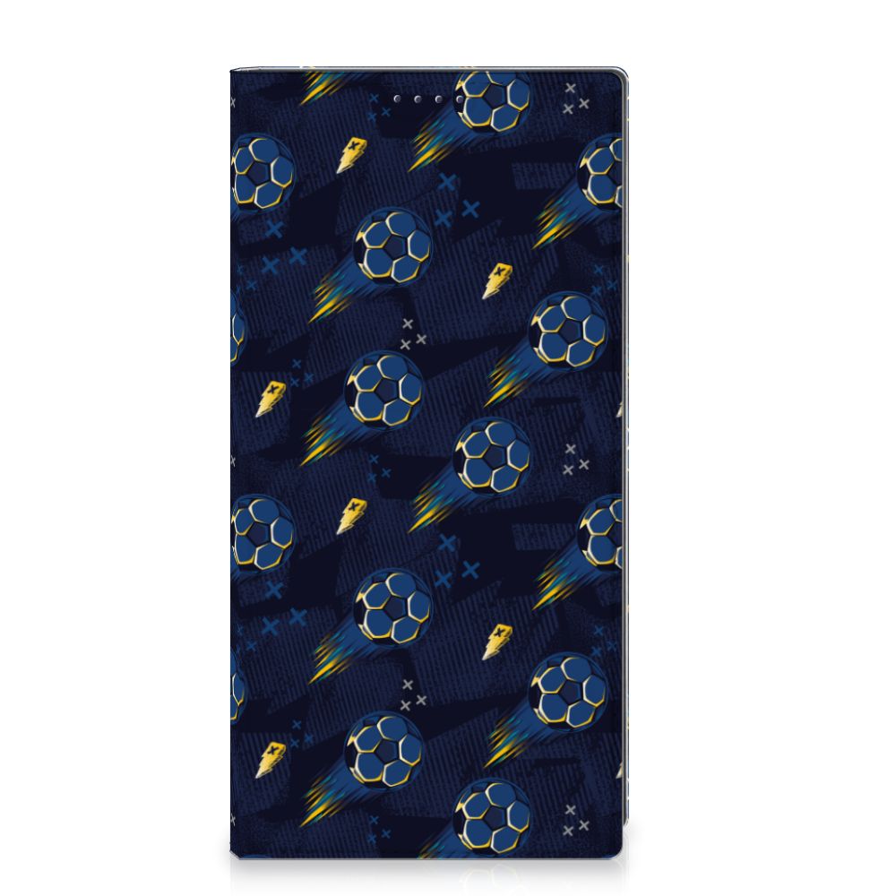 Samsung Galaxy S25 Ultra Hoesje met Magneet Voetbal voorkant