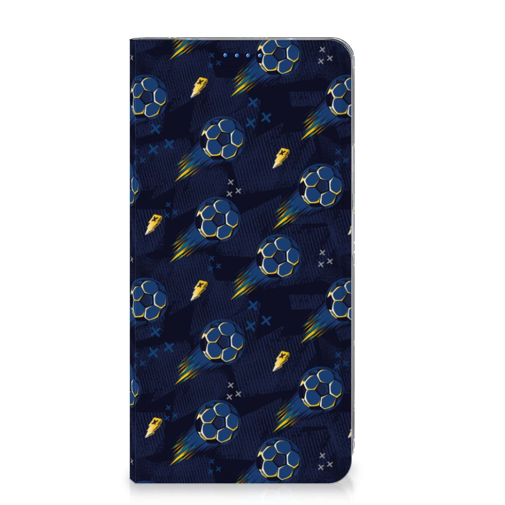 Hoesje met Magneet voor Xiaomi Redmi 12 4G Voetbal met sportief design en bescherming.