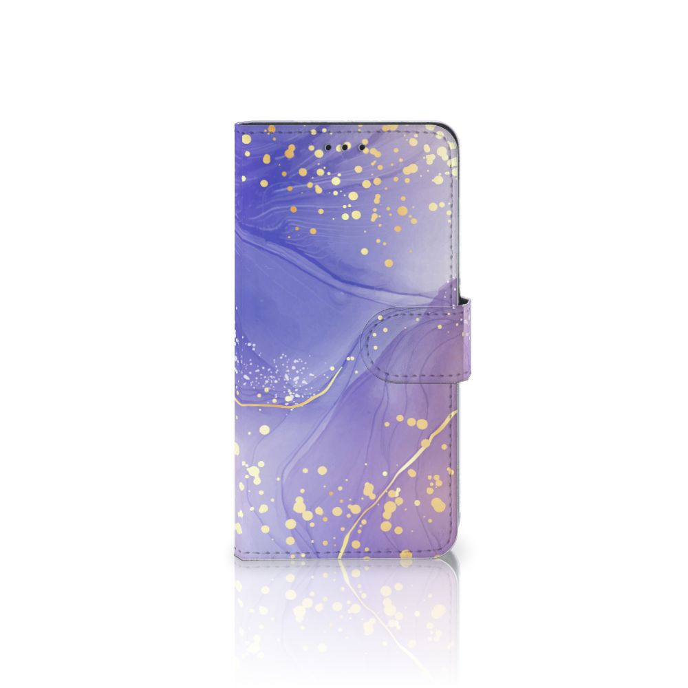 Huawei P10 Lite hoesje Watercolor Paars voorkant