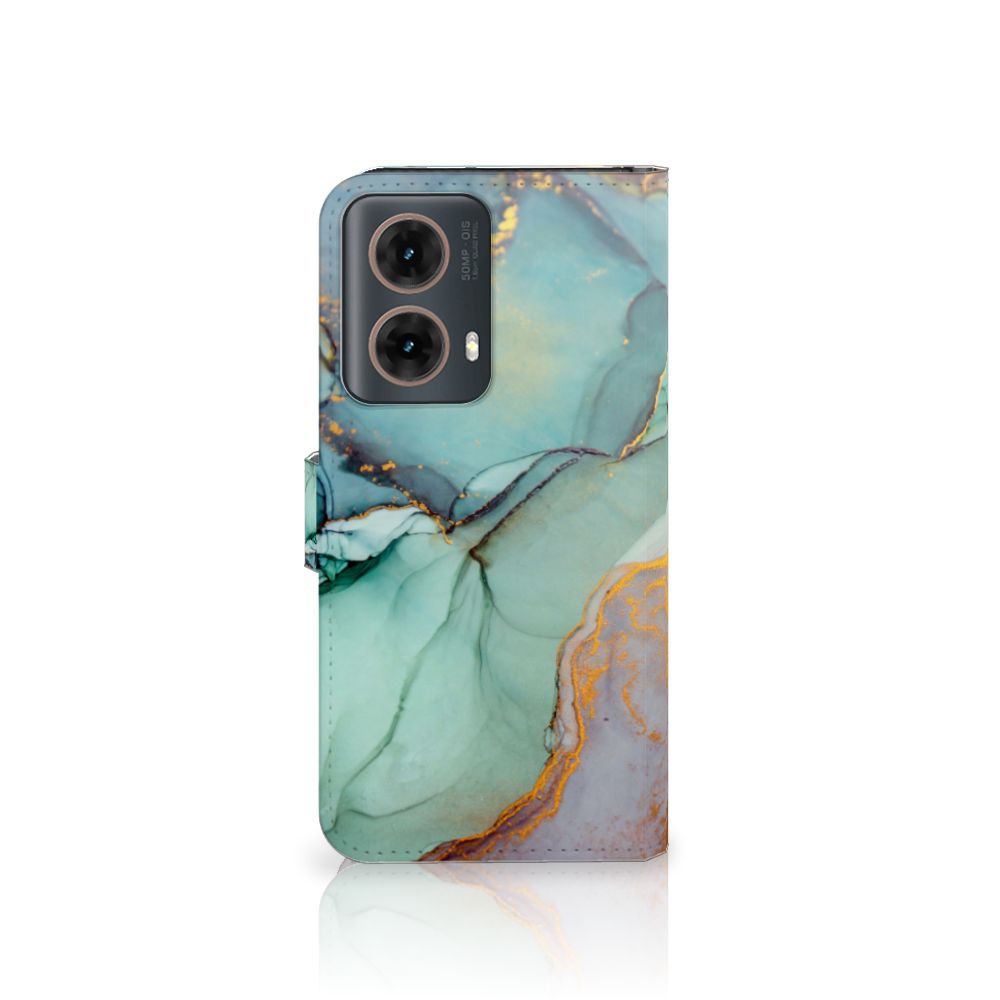 Hoesje voor Motorola Moto G85 Watercolor Mix smartphone hoesje design waterverf aanzicht