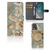 Hoesje voor Nokia C32 Vintage Bird Flowers design vintage bird flowers aanzicht