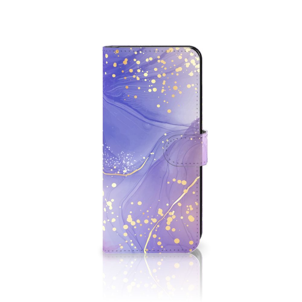 OPPO Reno8 hoesje Watercolor Paars designnaam voorkant