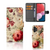 Samsung Galaxy A13 (4G) Hoesje voor Samsung Galaxy A13 (4G) Bloemen voorkant achterkant aanzicht