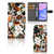 Hoesje voor Samsung Galaxy A15 Dark Flowers