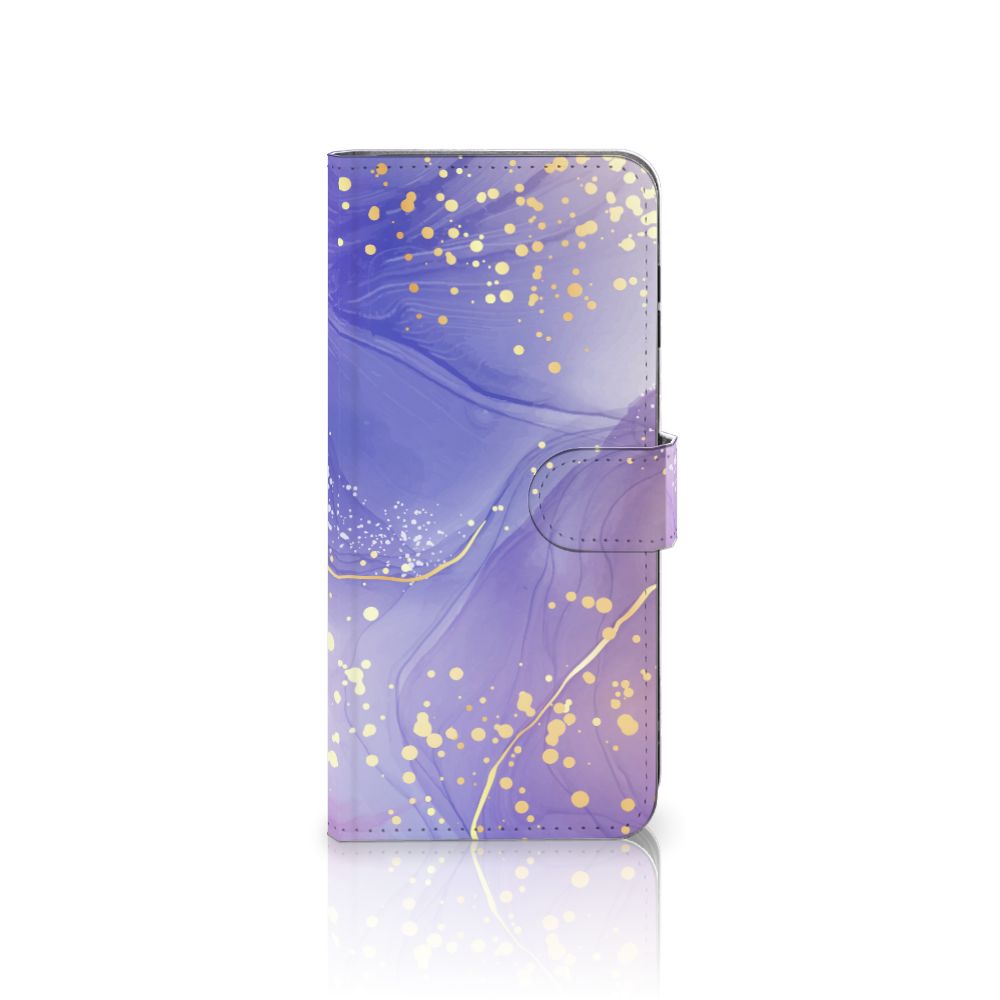 Samsung Galaxy A16 4G/5G hoesje Watercolor Paars voorkant
