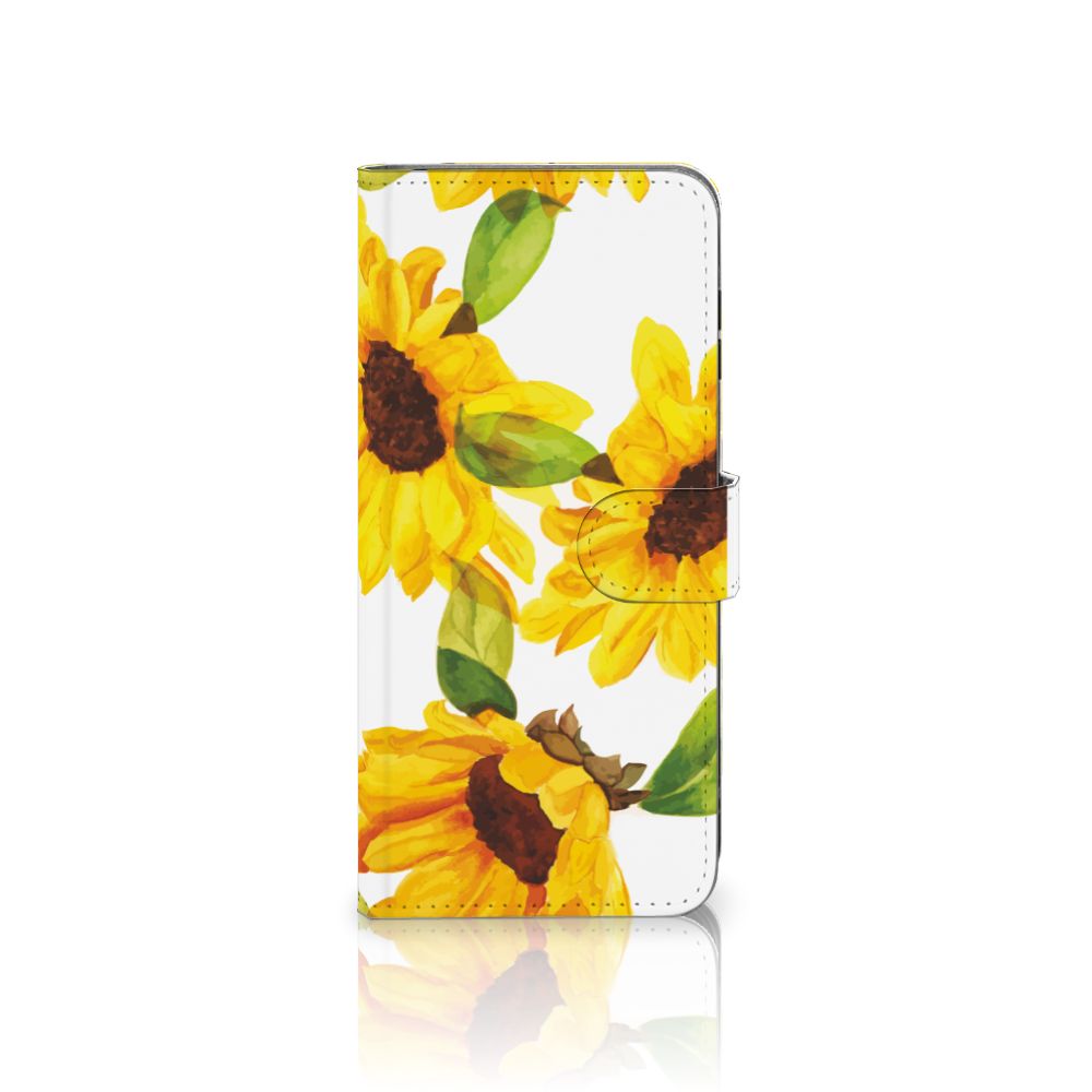 Hoesje voor Samsung Galaxy A16 4G/5G Zonnebloemen zonnebloemen design voorkant