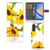Samsung Galaxy A24 4G hoesje Zonnebloemen voorkant achterkant binnenzijde