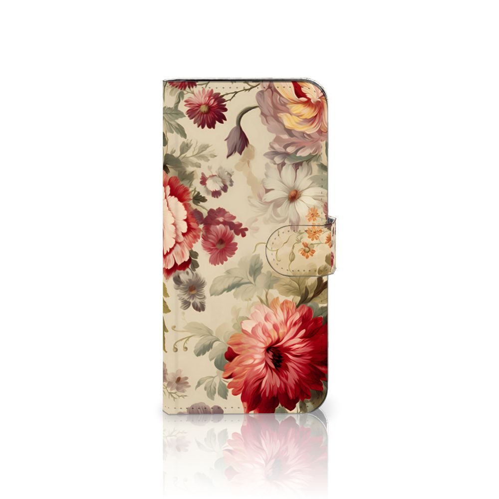 Samsung Galaxy S24 FE Hoesje bloemen voorkant