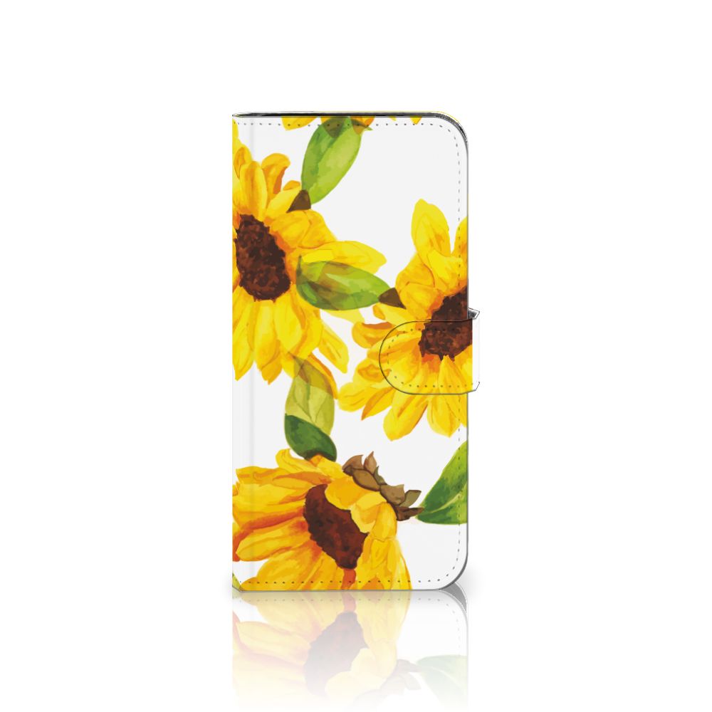 Samsung Galaxy S24 FE Hoesje voor Samsung Galaxy S24 FE Zonnebloemen zijaanzicht