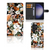 Samsung Galaxy S24 Ultra Hoesje Dark Flowers voorkant achterkant