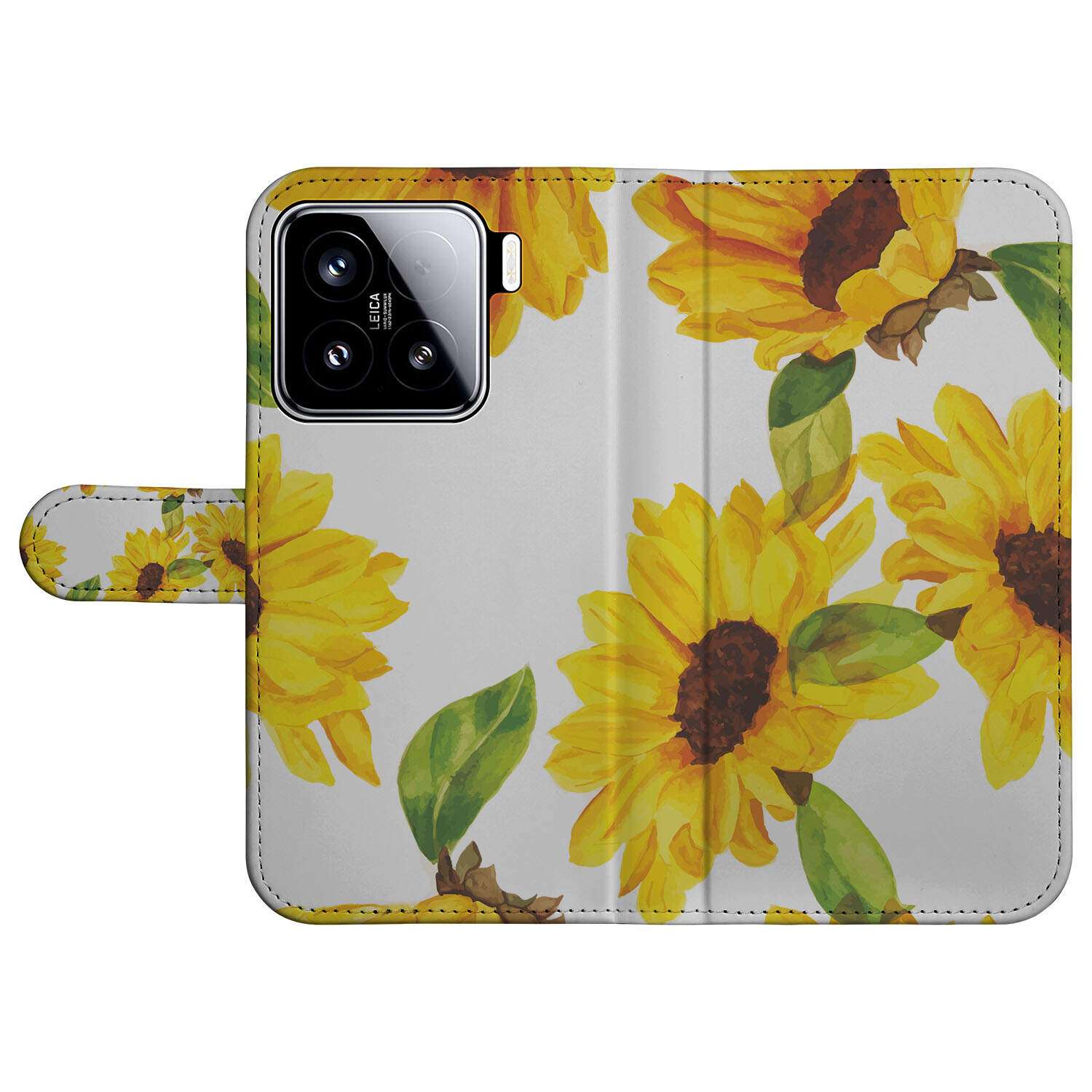 Xiaomi 15 hoesje voor Xiaomi 15 Zonnebloemen design voorkant