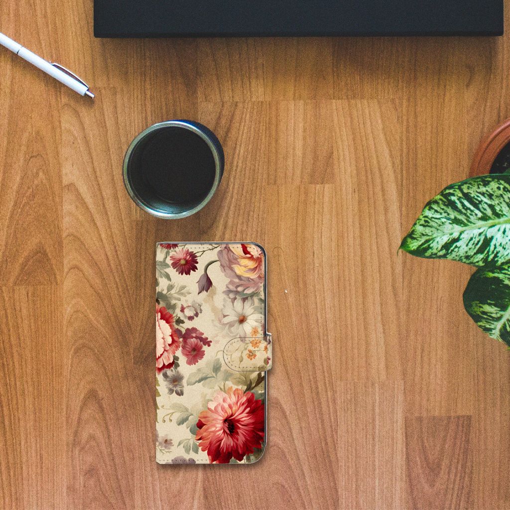 Hoesje voor Xiaomi Poco X5 Pro | Note 12 Pro 5G Bloemen bloemen bovenaanzicht
