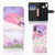 Honor 10 Lite Telefoonhoesje met Pasjes Bird Flying in kleurrijk ontwerp met ooievaar en bloesems đ¸.