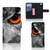 Huawei Ascend P8 Lite Telefoonhoesje met Pasjes Uil design uil aanzicht