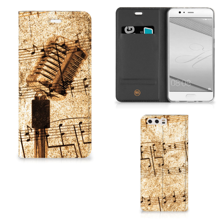 Huawei P10 Plus Stand Case Bladmuziek