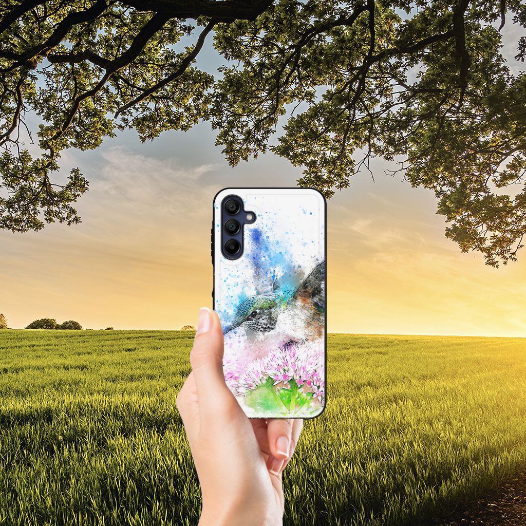 Kleurrijke Telefoonhoesje Samsung Galaxy A15 Vogel B2C Telecom