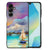 Kleurrijke Telefoonhoesje Samsung Galaxy A16 5G/4G Boat watercoloring voorkant aanzicht
