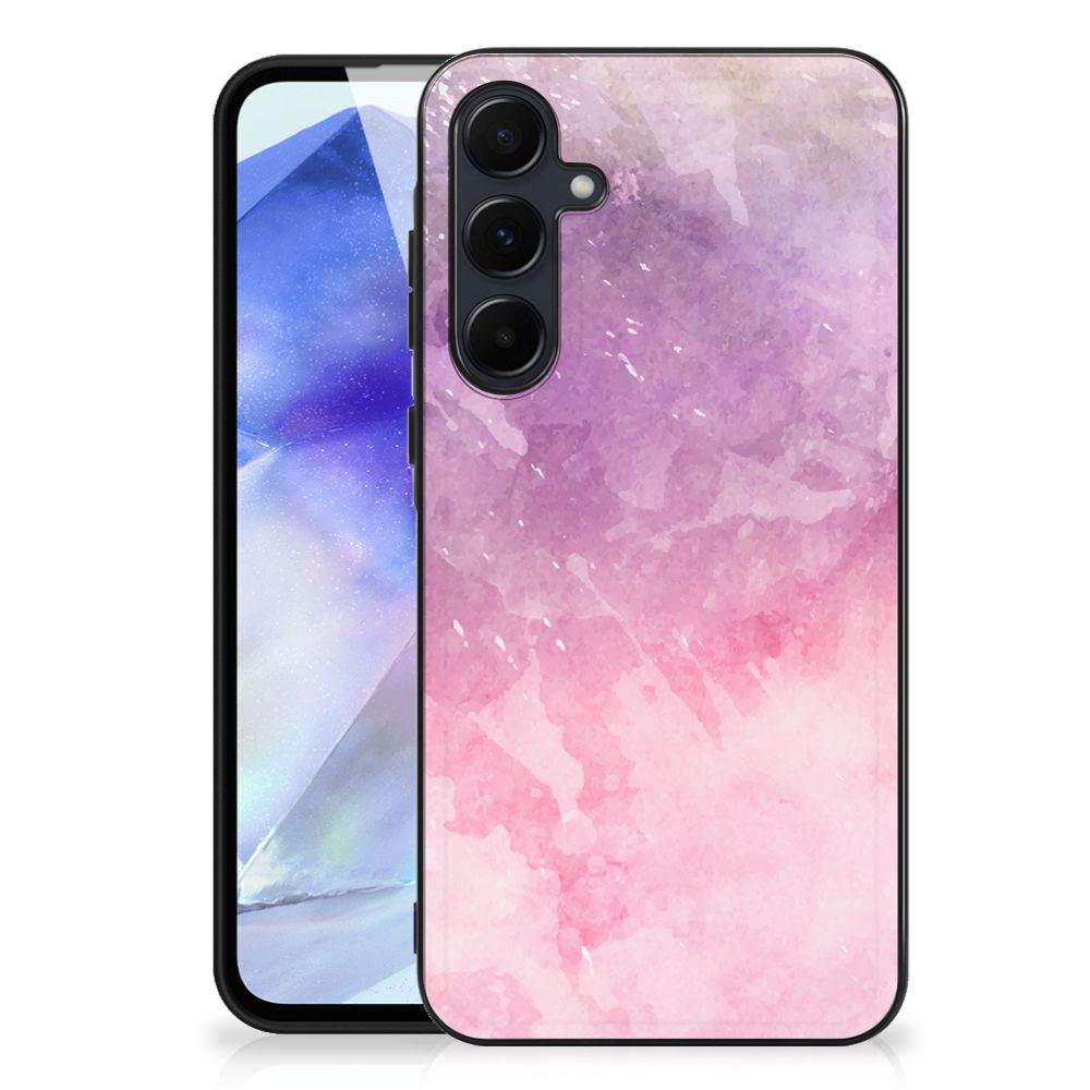 Kleurrijke Telefoonhoesje Samsung Galaxy A55 Pink Purple Paint B2C Telecom