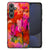 Samsung Galaxy S24 FE Kleurrijke Telefoonhoesje Tulips achterzijde