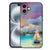 Apple iPhone 16 Plus Kleurrijke Telefoonhoesje Boat watercolor print achterkant