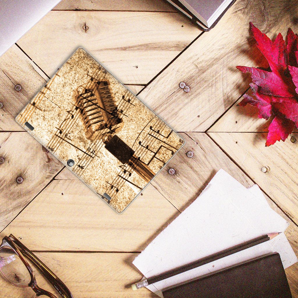 Lenovo Tab 10 | Tab 2 A10-30 Tablet Backcover met foto Bladmuziek - B2C Telecom