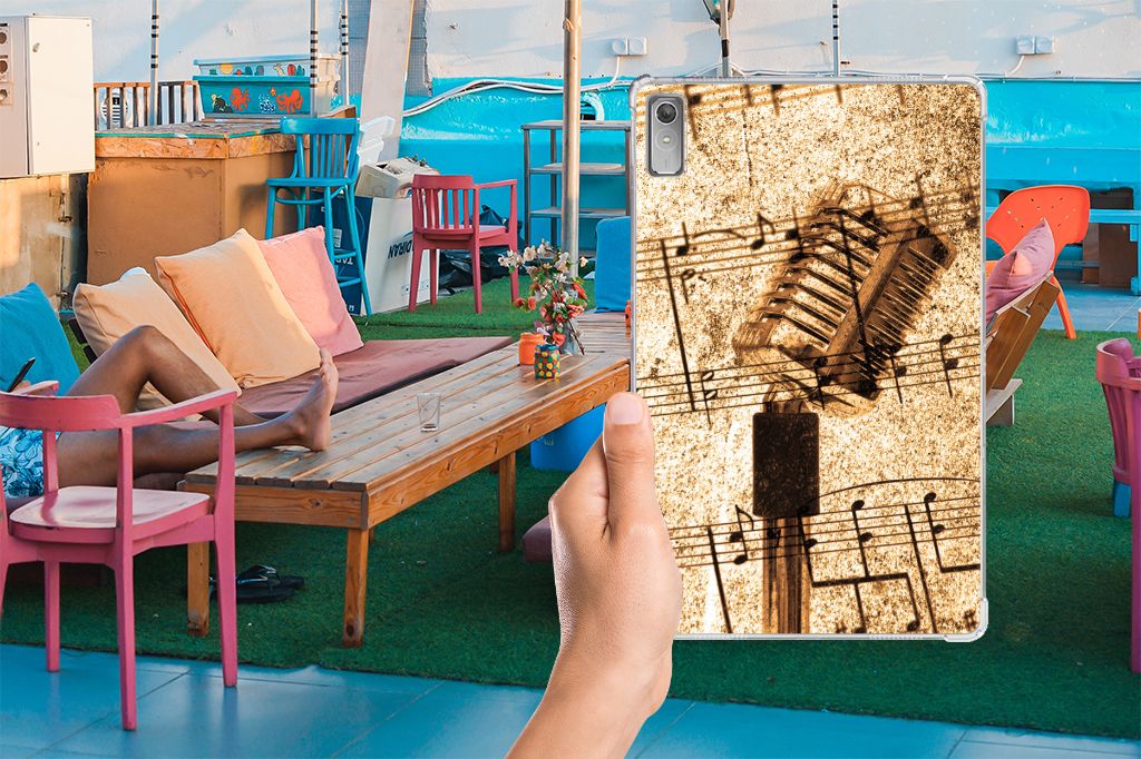 Lenovo Tab P11 Gen 2 Tablet Backcover met foto Bladmuziek
