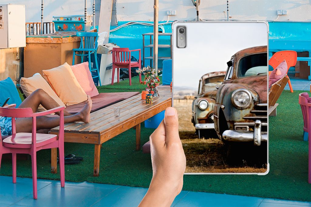 Lenovo Tab P11 Gen 2 Tablet Backcover met foto Vintage Auto