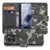 Motorola Moto G86 Book Case Hoesje Army Light Camouflage Vooraanzicht.