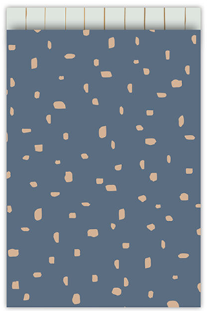 Geschenkverpakking - Minimal Dots Blauw