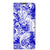 Mobiel BookCase OPPO Find X5 Lite | Reno7 5G Angel Skull Blauw design blauw patroon voorkant