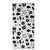 Mobiel BookCase OPPO Reno8 T 5G Silver Punk design skulls sterren donderwolken biljartballen zwart wit