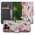 Mooi Roze Butterfly Roses Book Case Voor Fairphone 6 boekcase vlinders rozen aanzicht