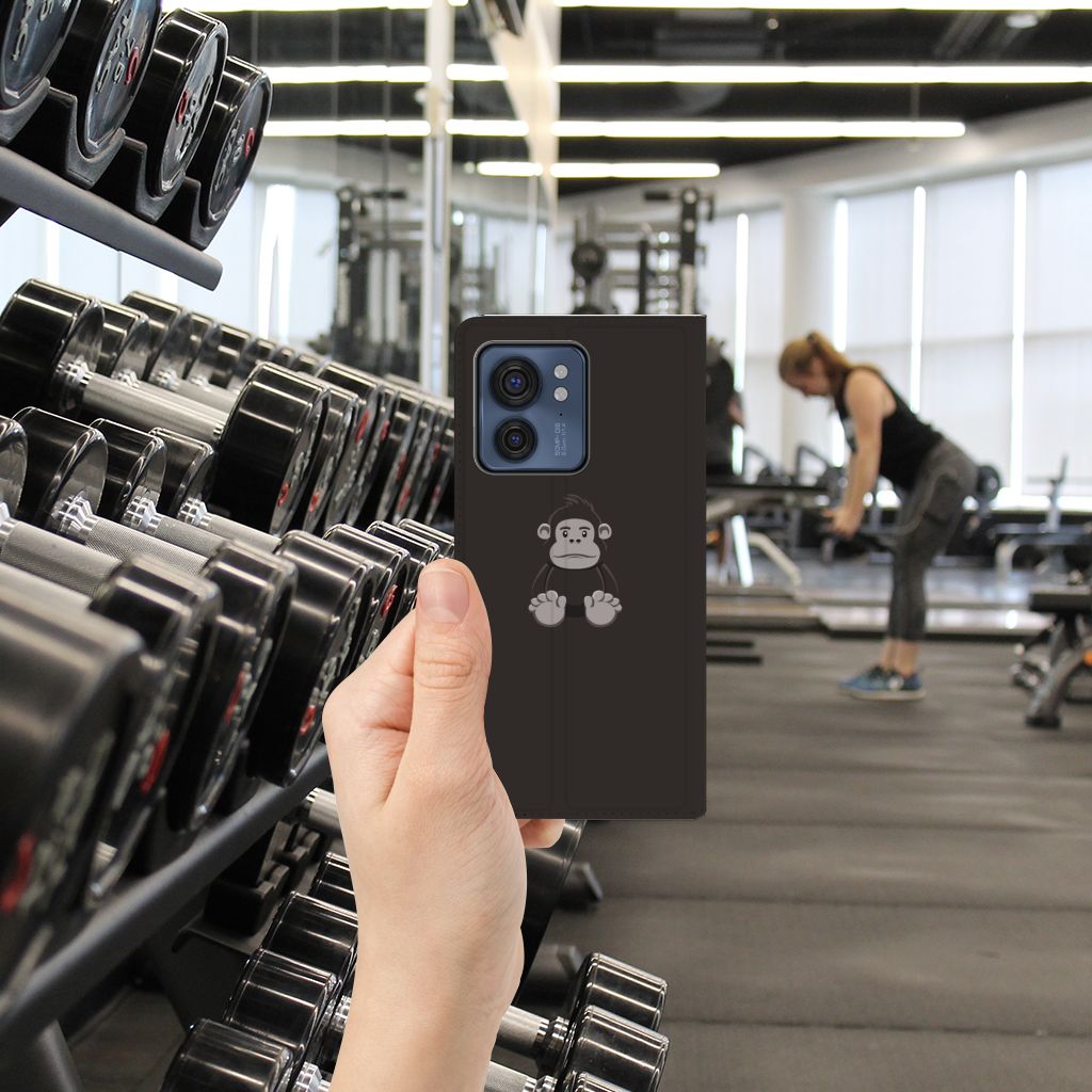 Motorola Edge 40 Magnet Case Gorilla met uniek ontwerp voor bescherming en gebruiksgemak đ