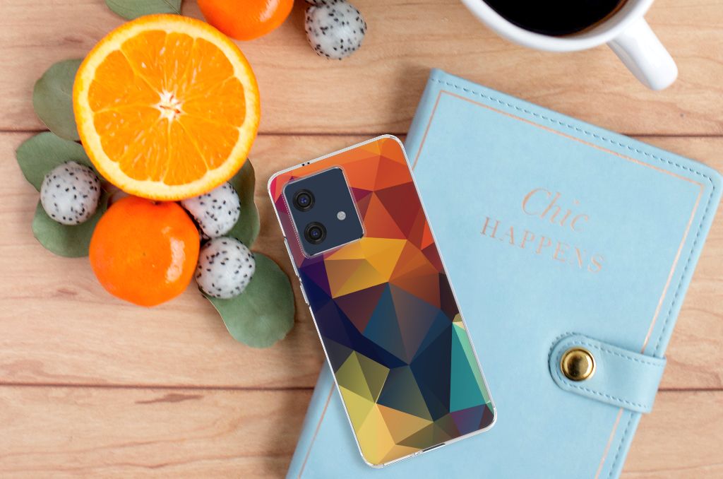 Motorola Edge 40 Neo TPU Hoesje Polygon Color